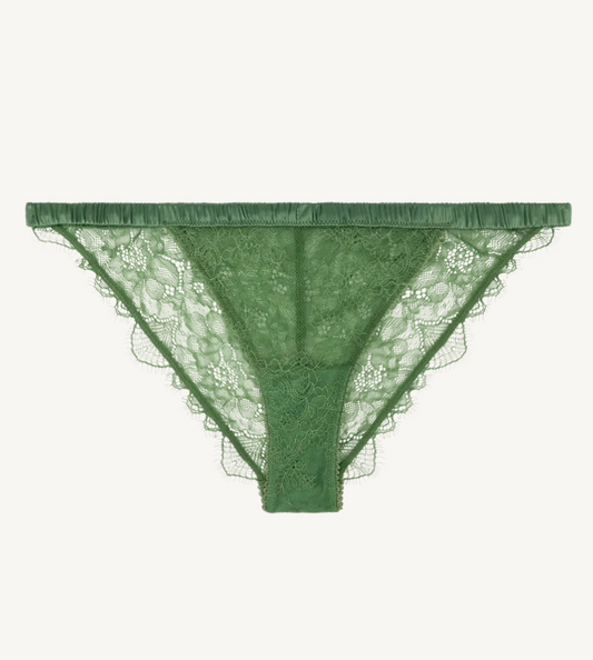 Wild Rose Briefs - Green