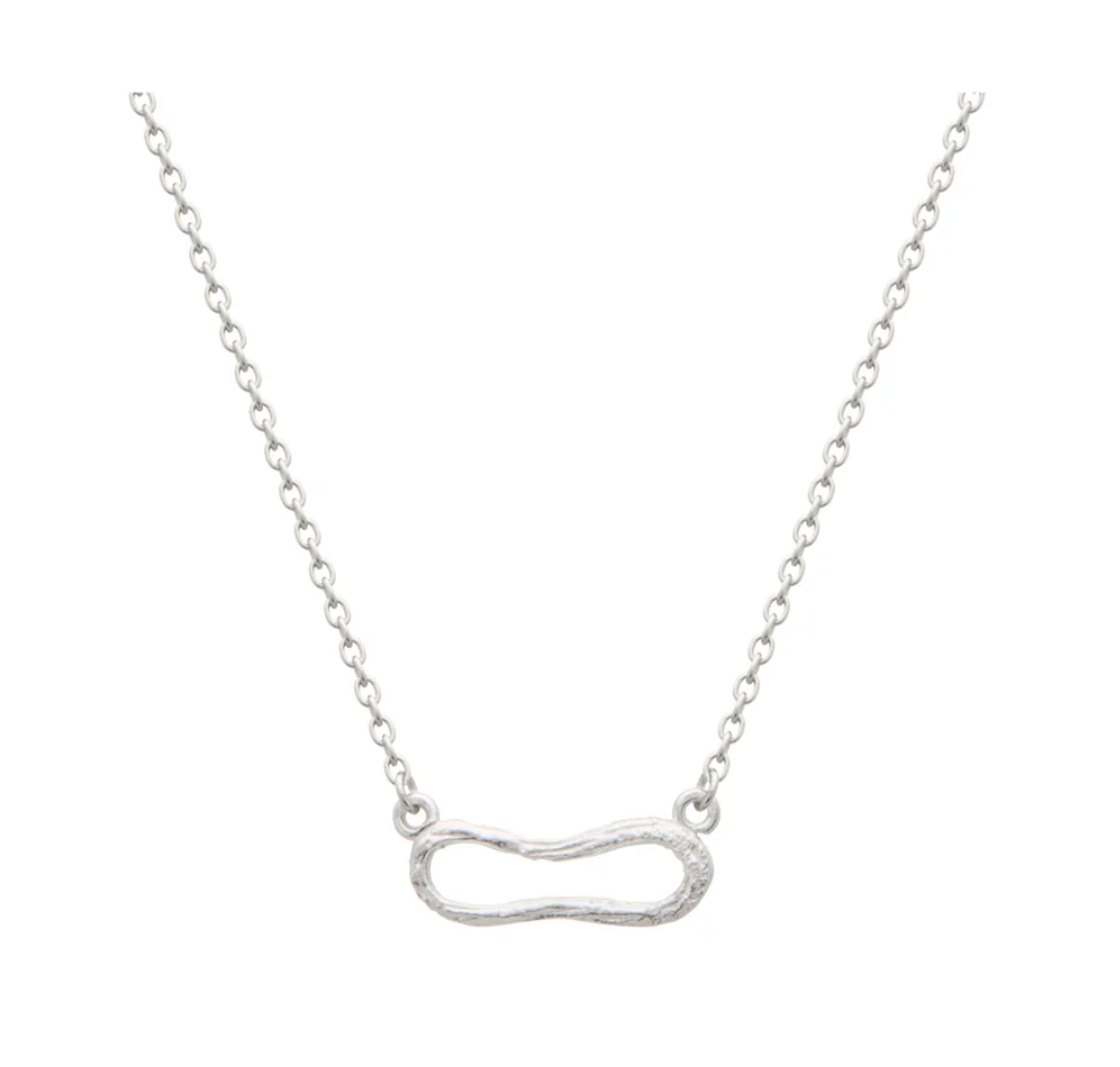 Eterna Single Link Necklace - Sterling Silver