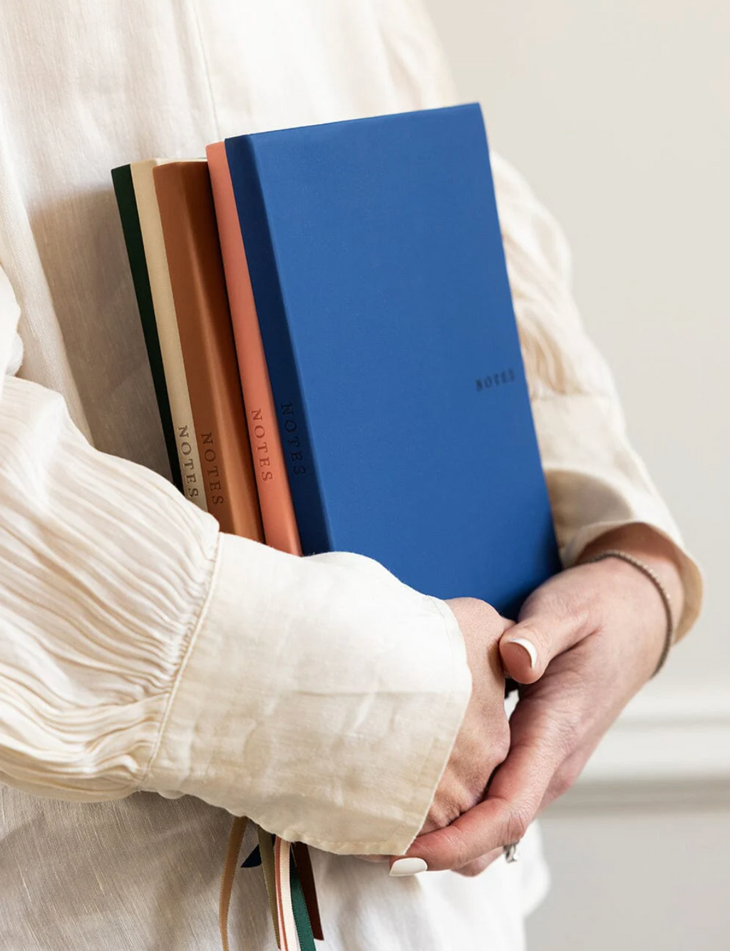 Royal Blue Soft Cover Leather Notebook