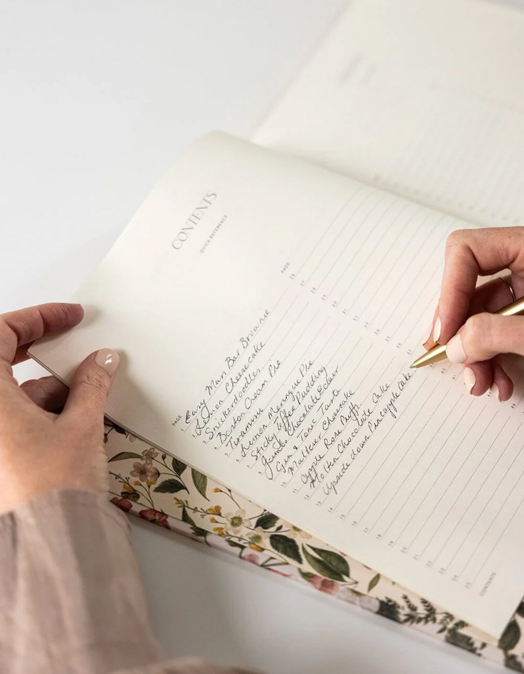 Heirloom Recipe Book Journal - Cockatoo