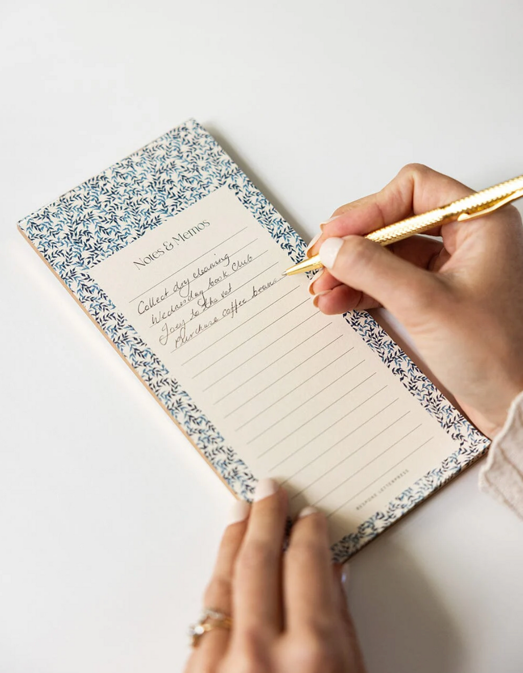 Bluebloom Ivy Notes & Memo Notepad