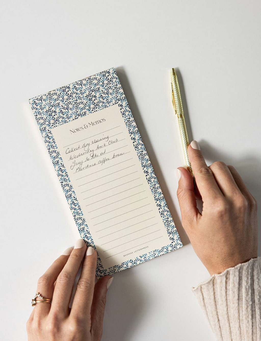 Bluebloom Ivy Notes & Memo Notepad