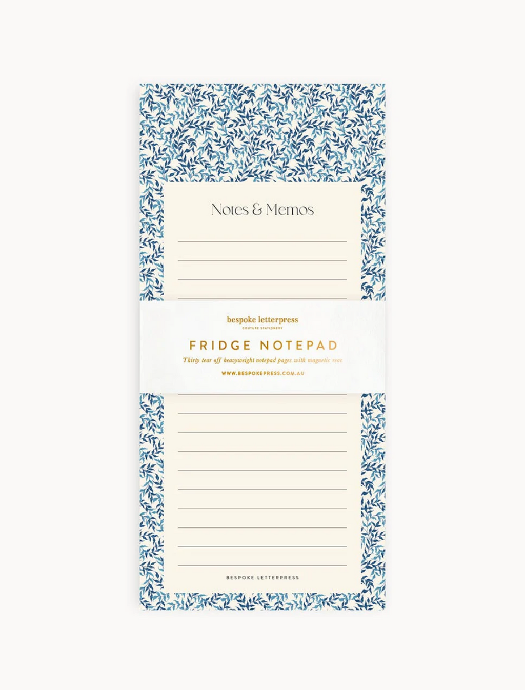 Bluebloom Ivy Notes & Memo Notepad