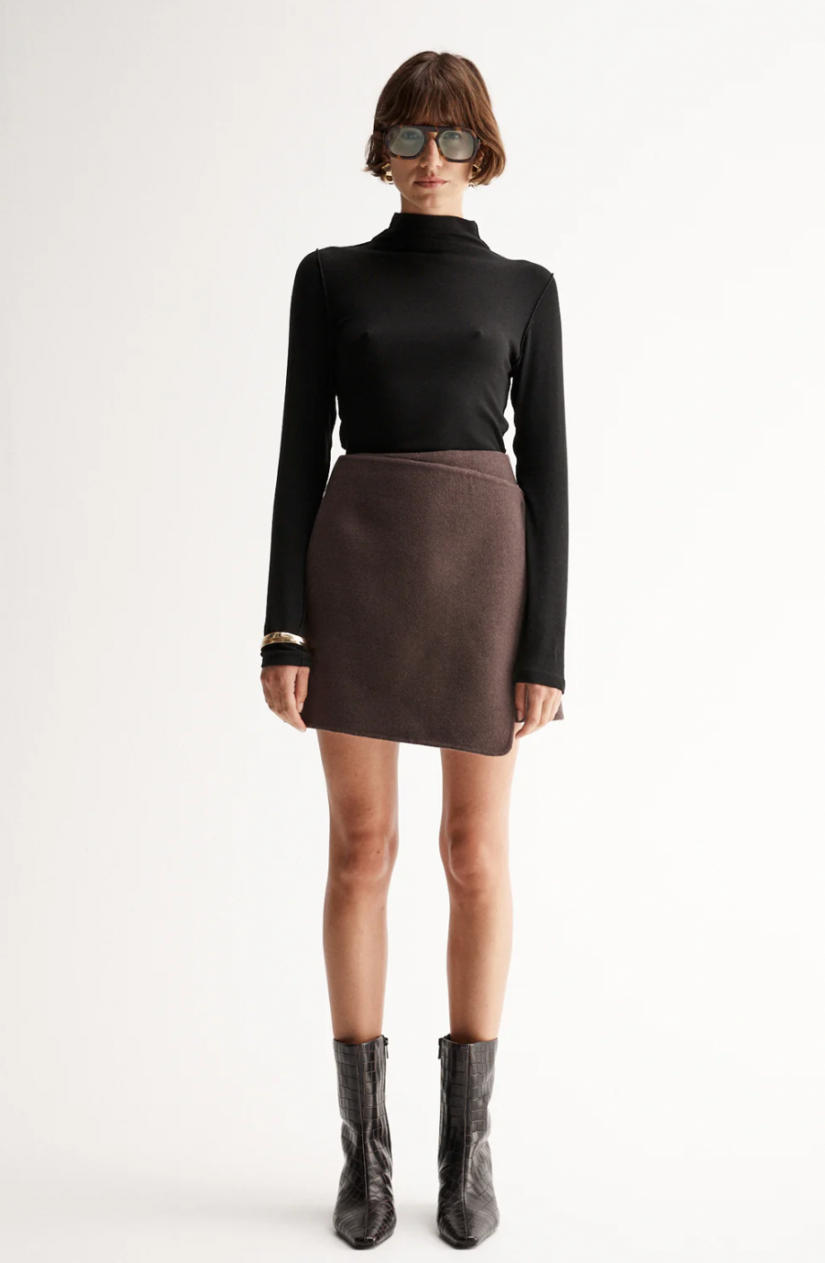 Arna Skirt - Chocolate