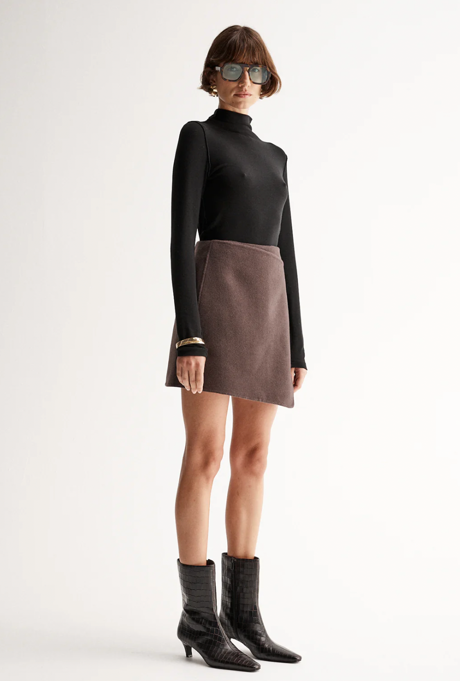Arna Skirt - Chocolate