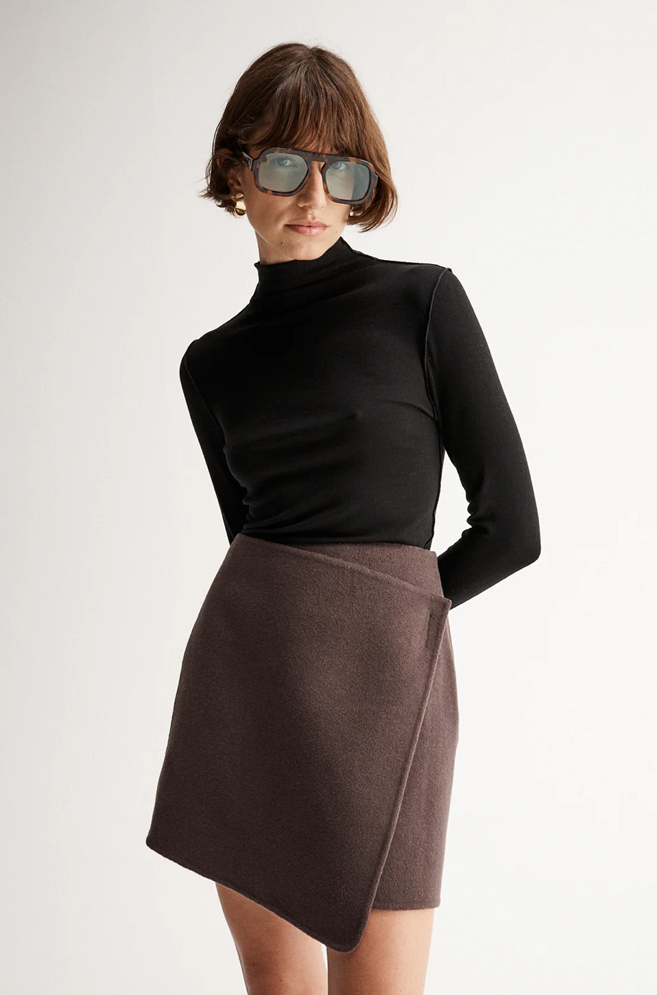 Arna Skirt - Chocolate