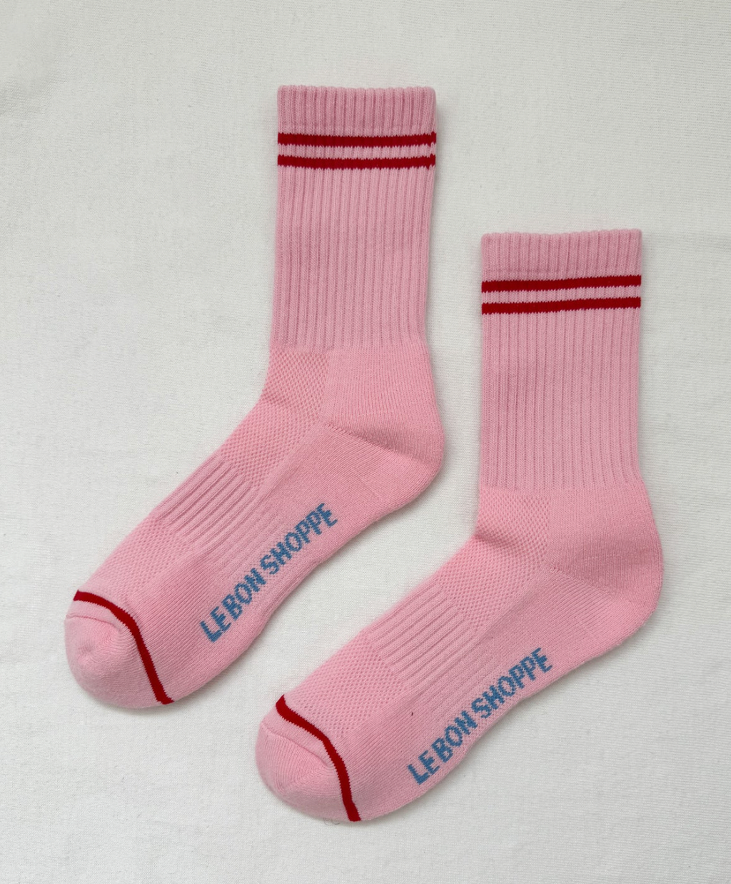 Boyfriend Socks - Amour Pink