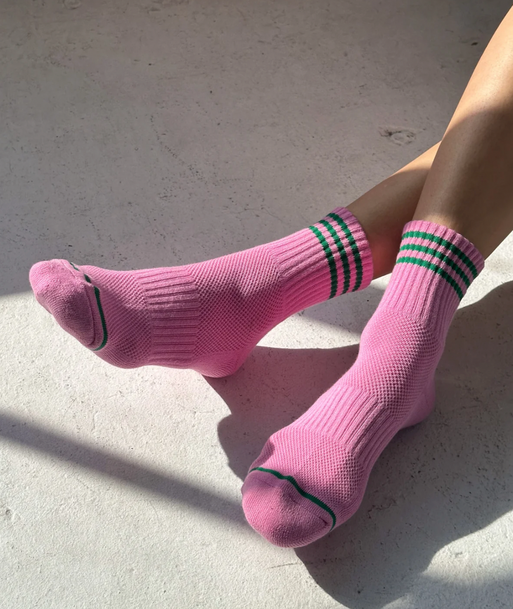 Girlfriend Socks - Rose Pink