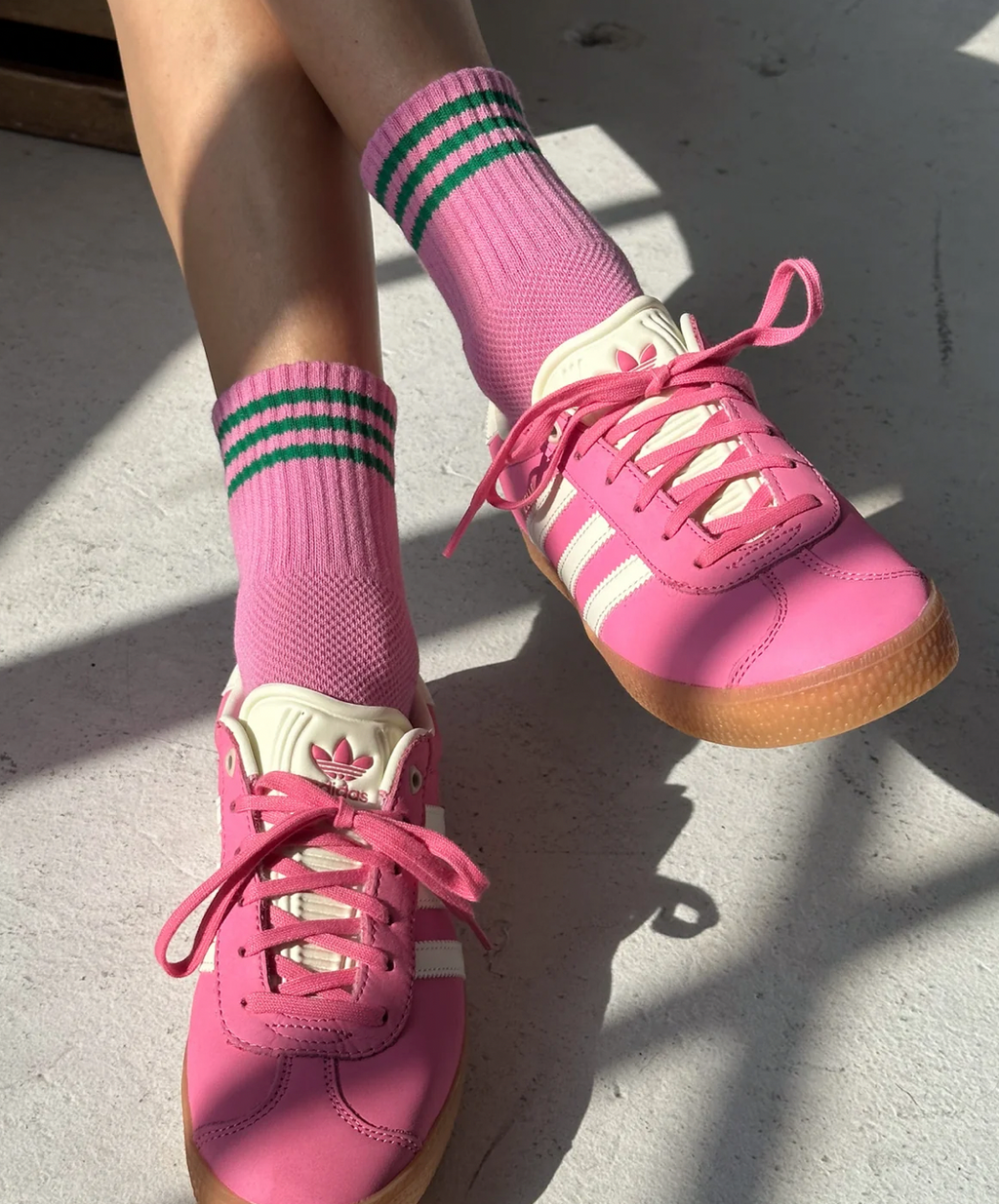 Girlfriend Socks - Rose Pink
