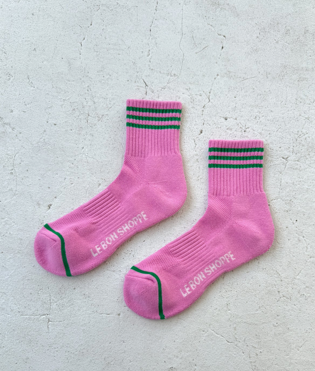 Girlfriend Socks - Rose Pink
