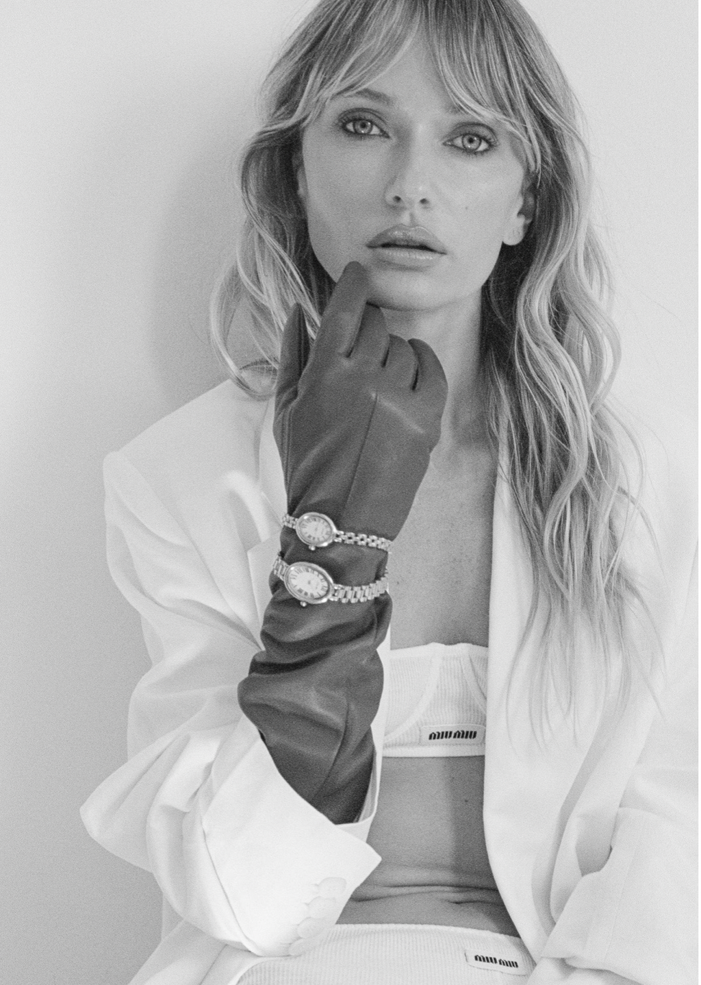 Baby Link Watch - White Gold