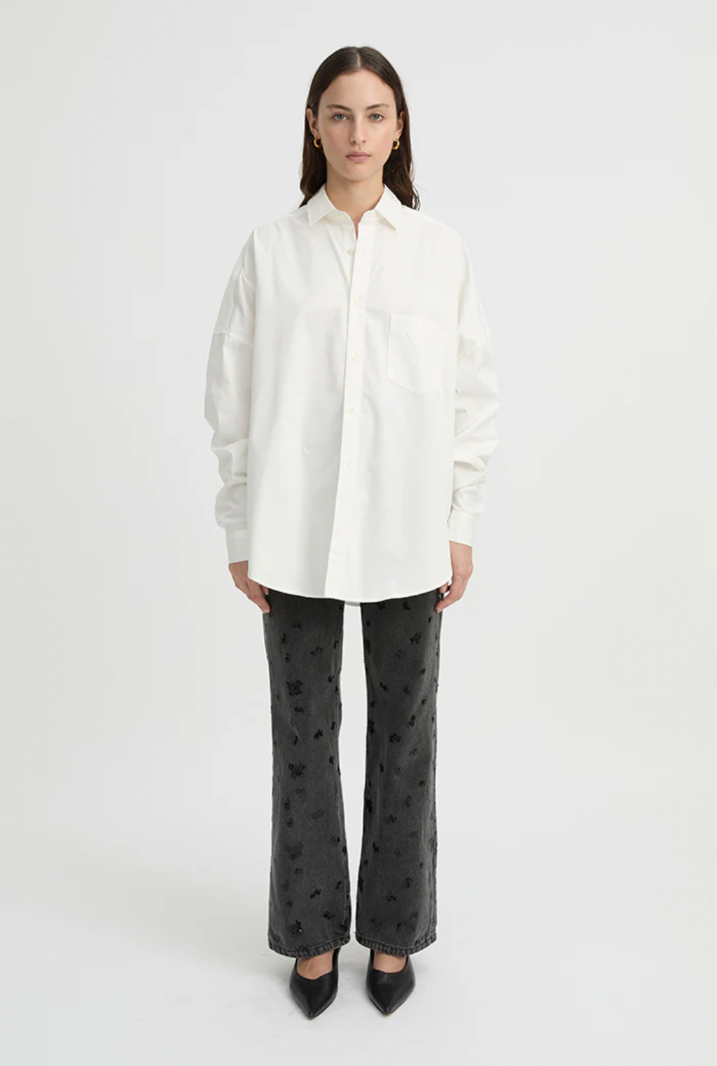 Jeanne Shirt - White