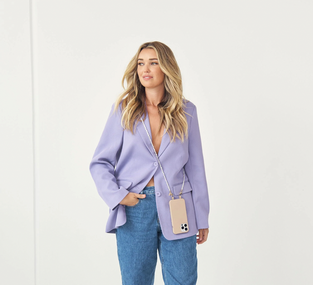 Pearl Crossbody Phone Chain