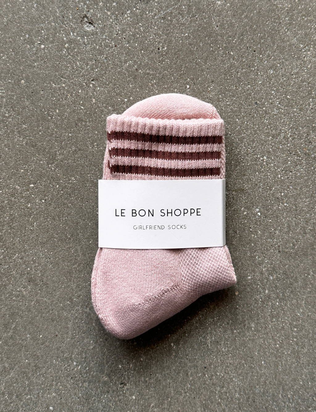Girlfriend Socks - Bellini Stripe