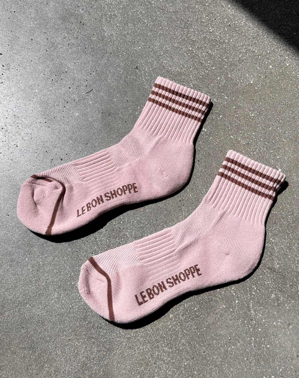 Girlfriend Socks - Bellini Stripe