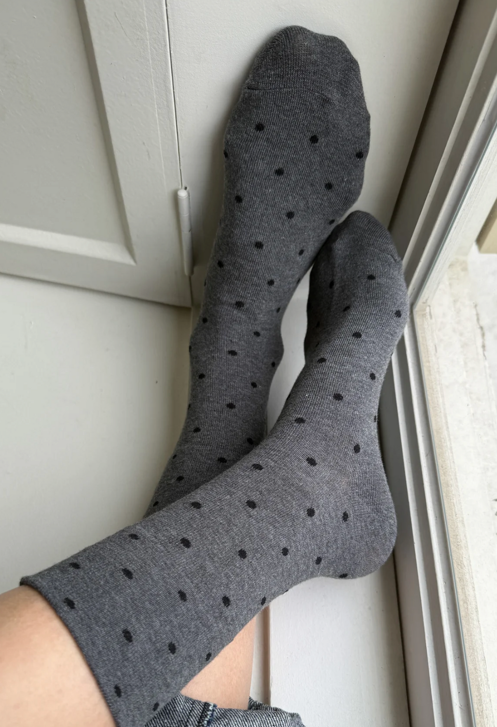Sneaker Socks - Charcoal/Black