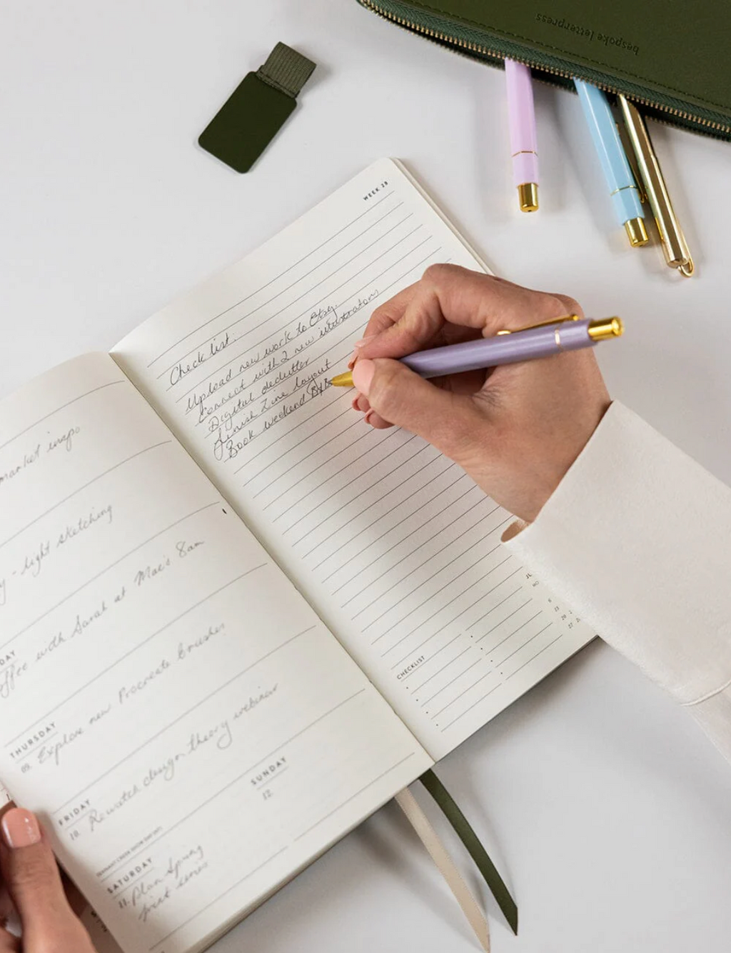 2026 Weekly Planner Notebook - Fairy Wren