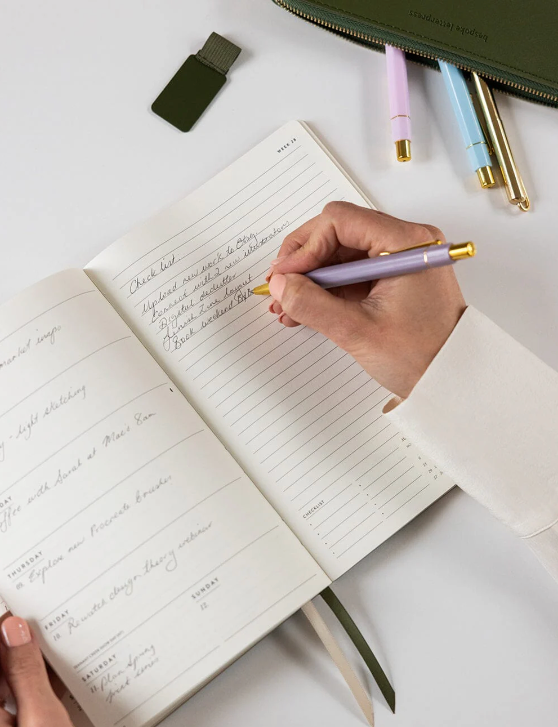 2026 Weekly Planner Notebook - Fairy Wren