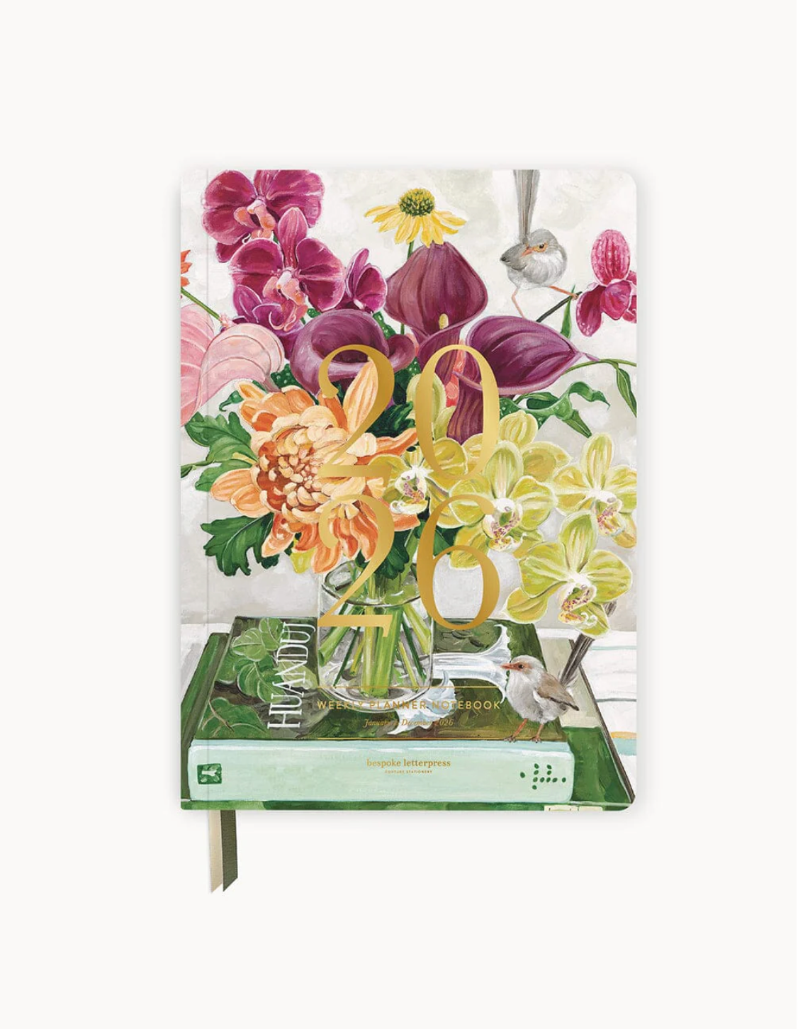 2026 Weekly Planner Notebook - Fairy Wren