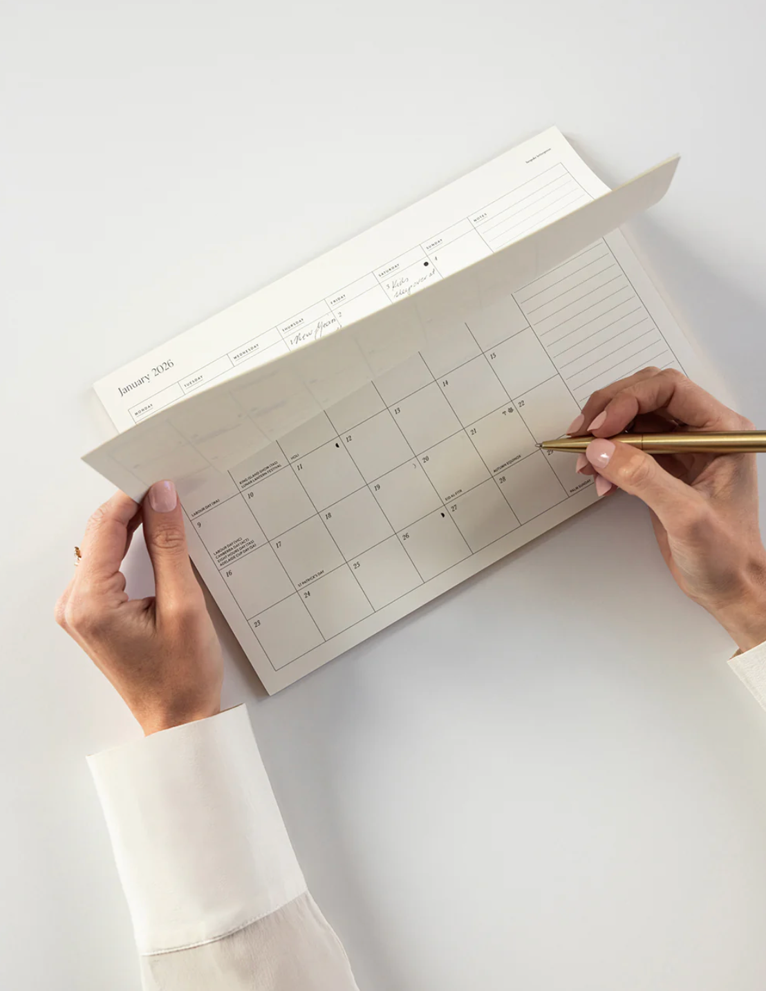 2026 Monthly Fridge Magnetic Calendar