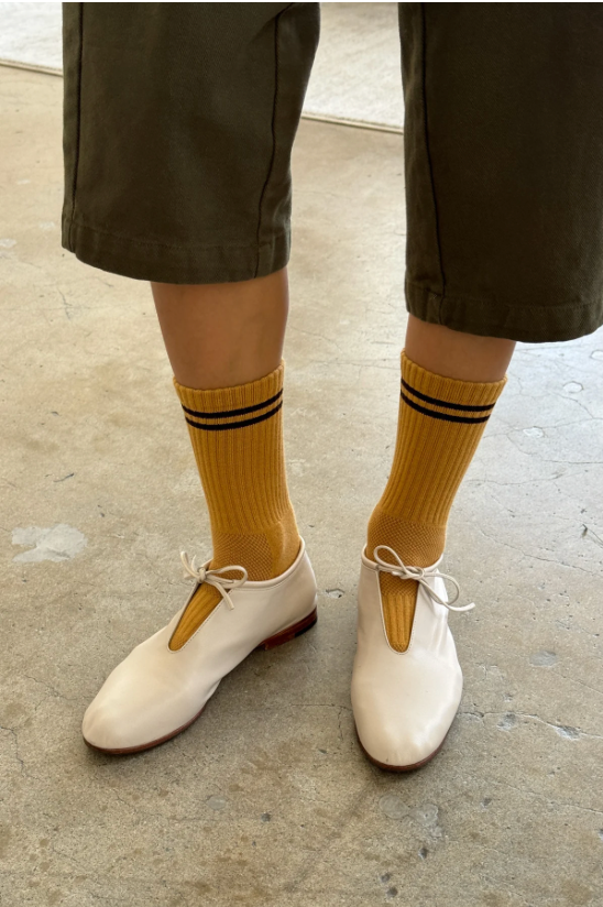 Boyfriend Socks - Biscotti