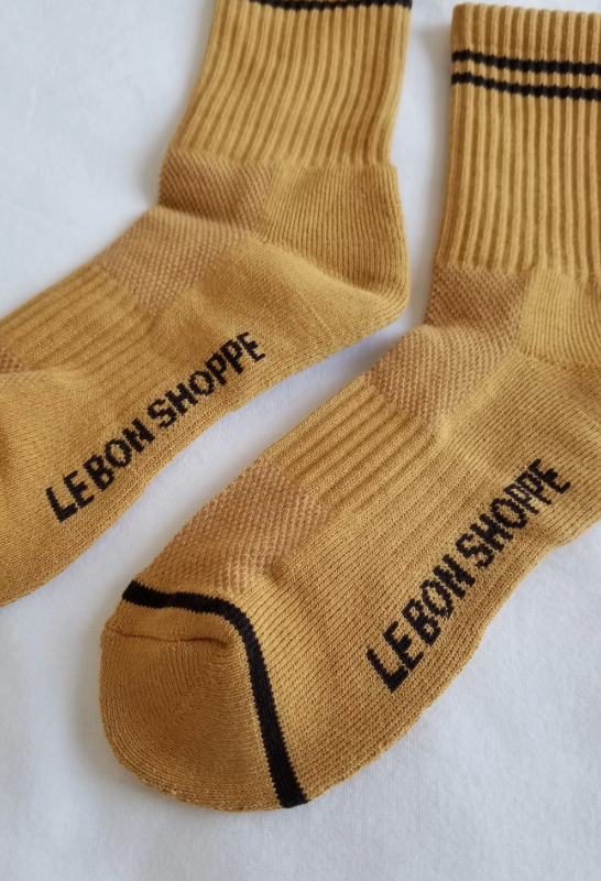 Boyfriend Socks - Biscotti