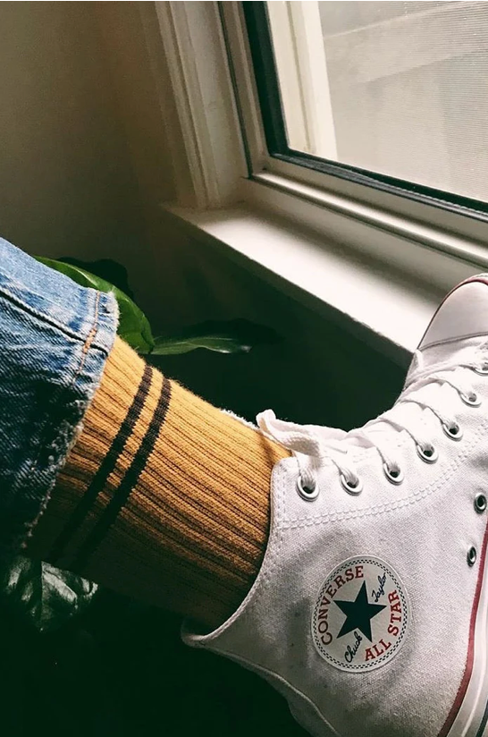 Boyfriend Socks - Biscotti