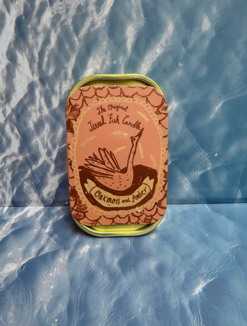 Tinned Fish Candle - Oakmoss & Amber