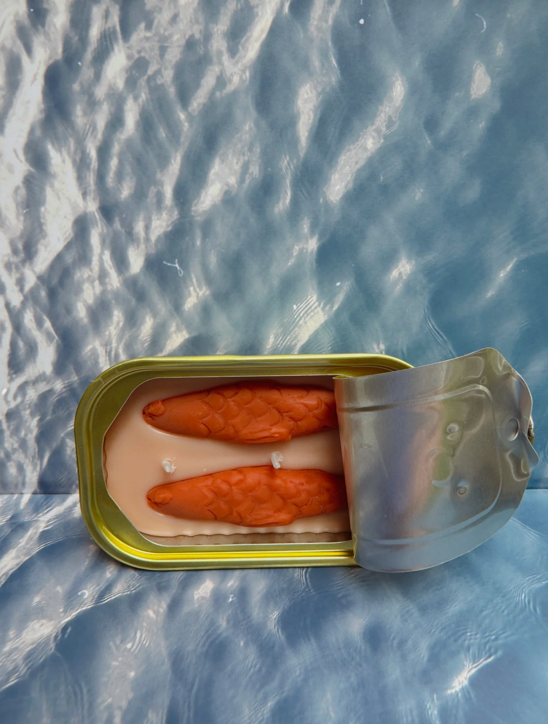 Tinned Fish Candle - Oakmoss & Amber