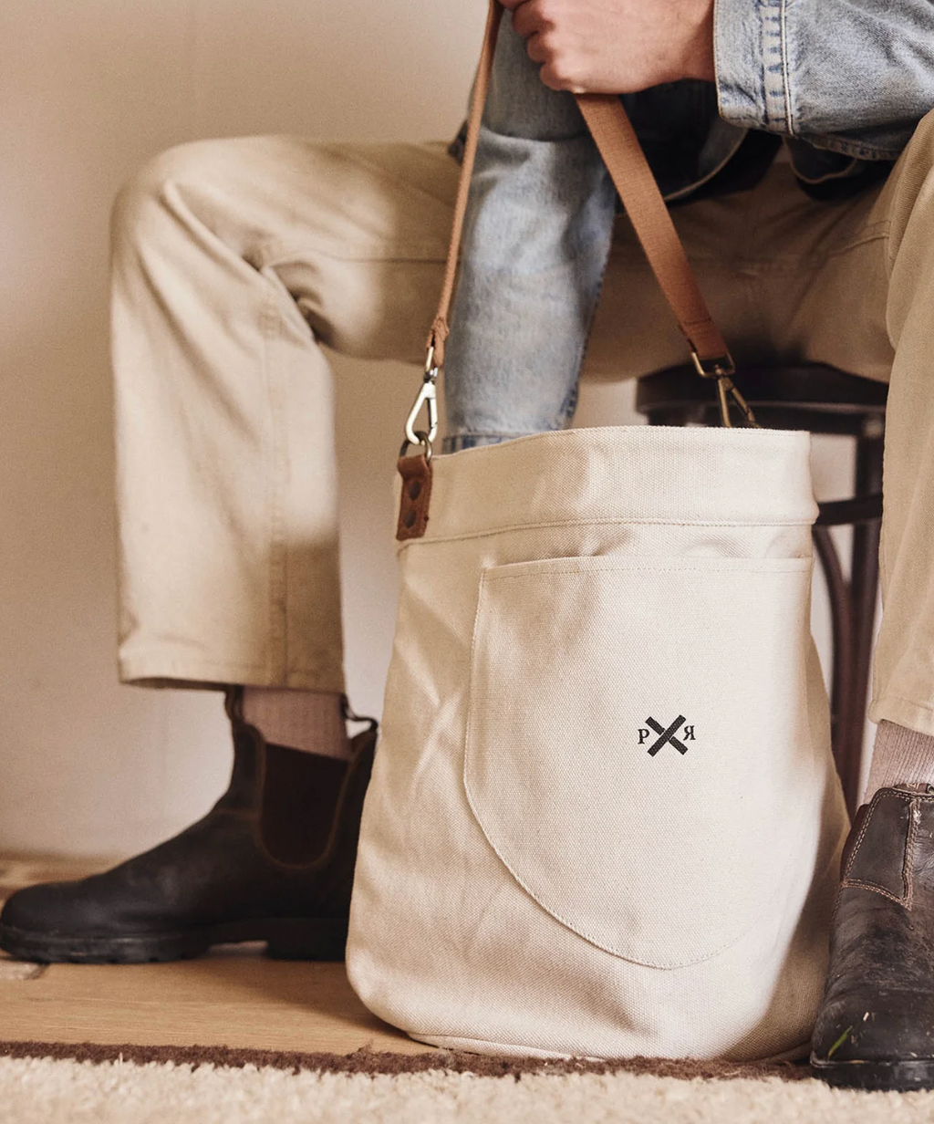 The Drifter Bucket Bag - Natural