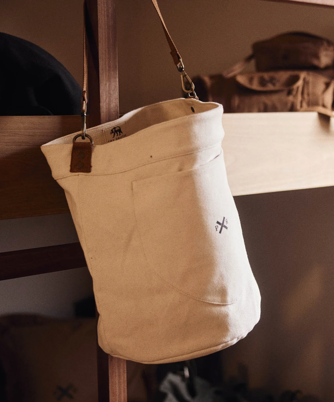 The Drifter Bucket Bag - Natural