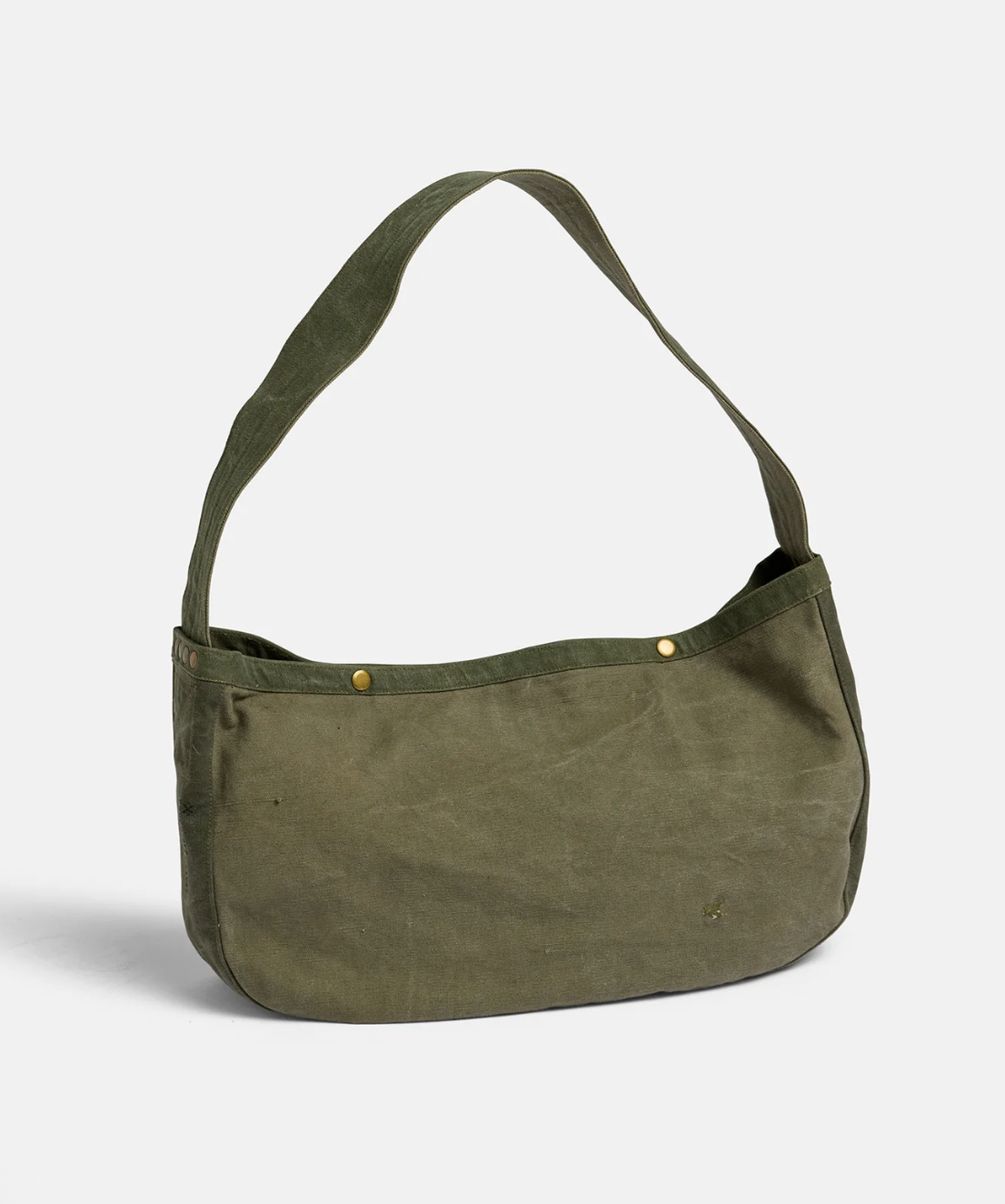 Messenger Bag - Upcycled Khaki