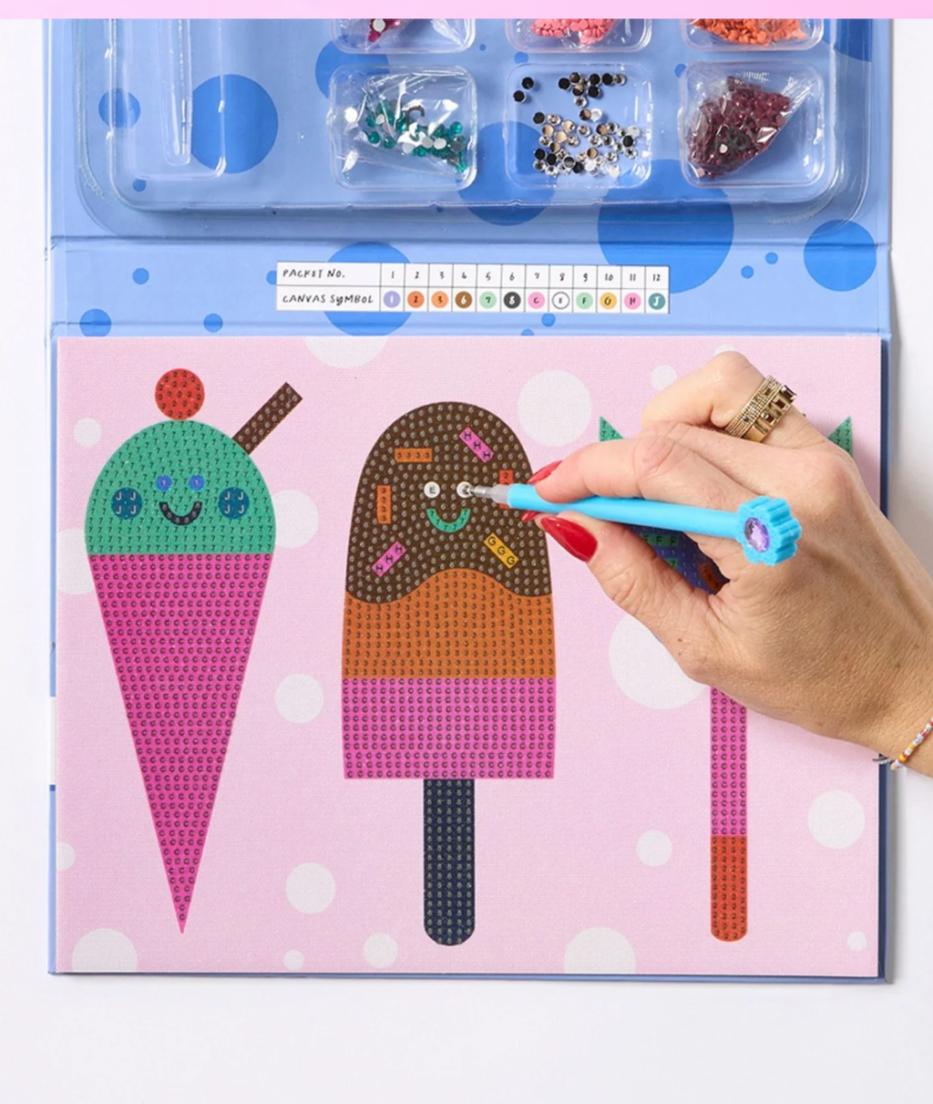 Kids Sparkle Art - Yum!Yum!Yum!