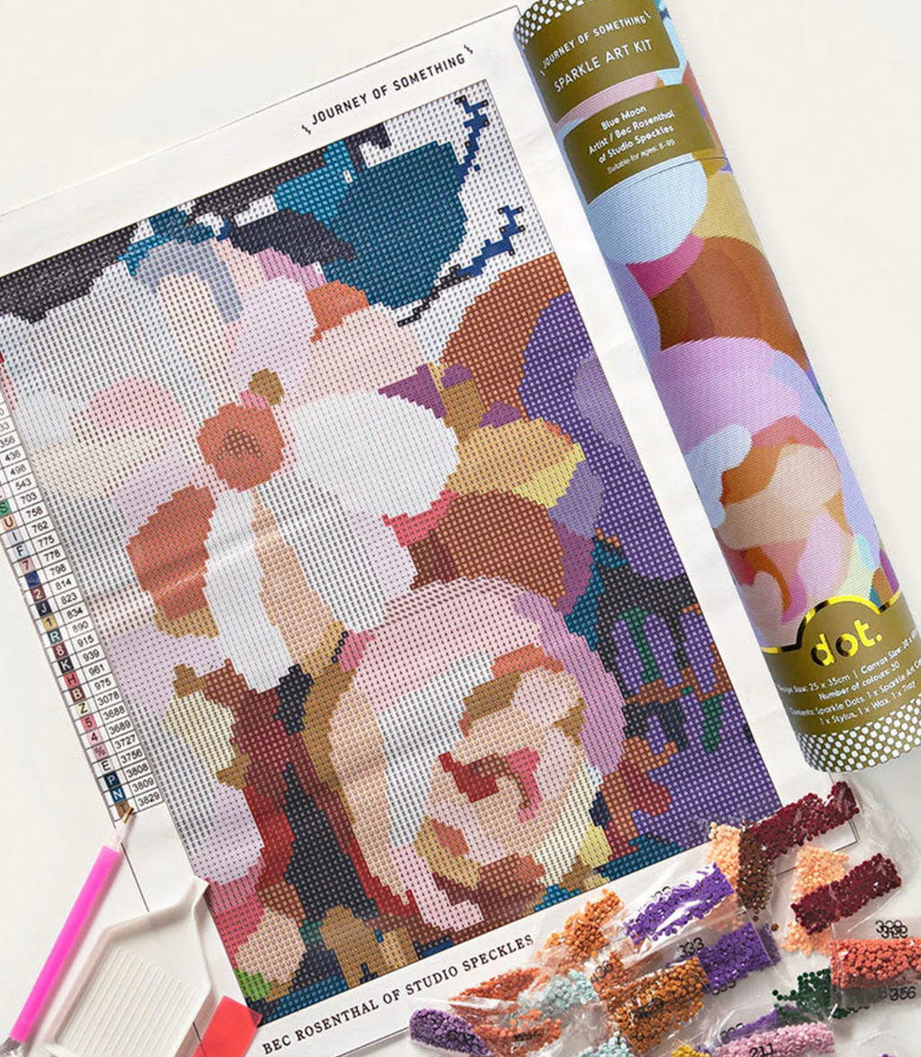 Sparkle Art Kit - Blue Moon