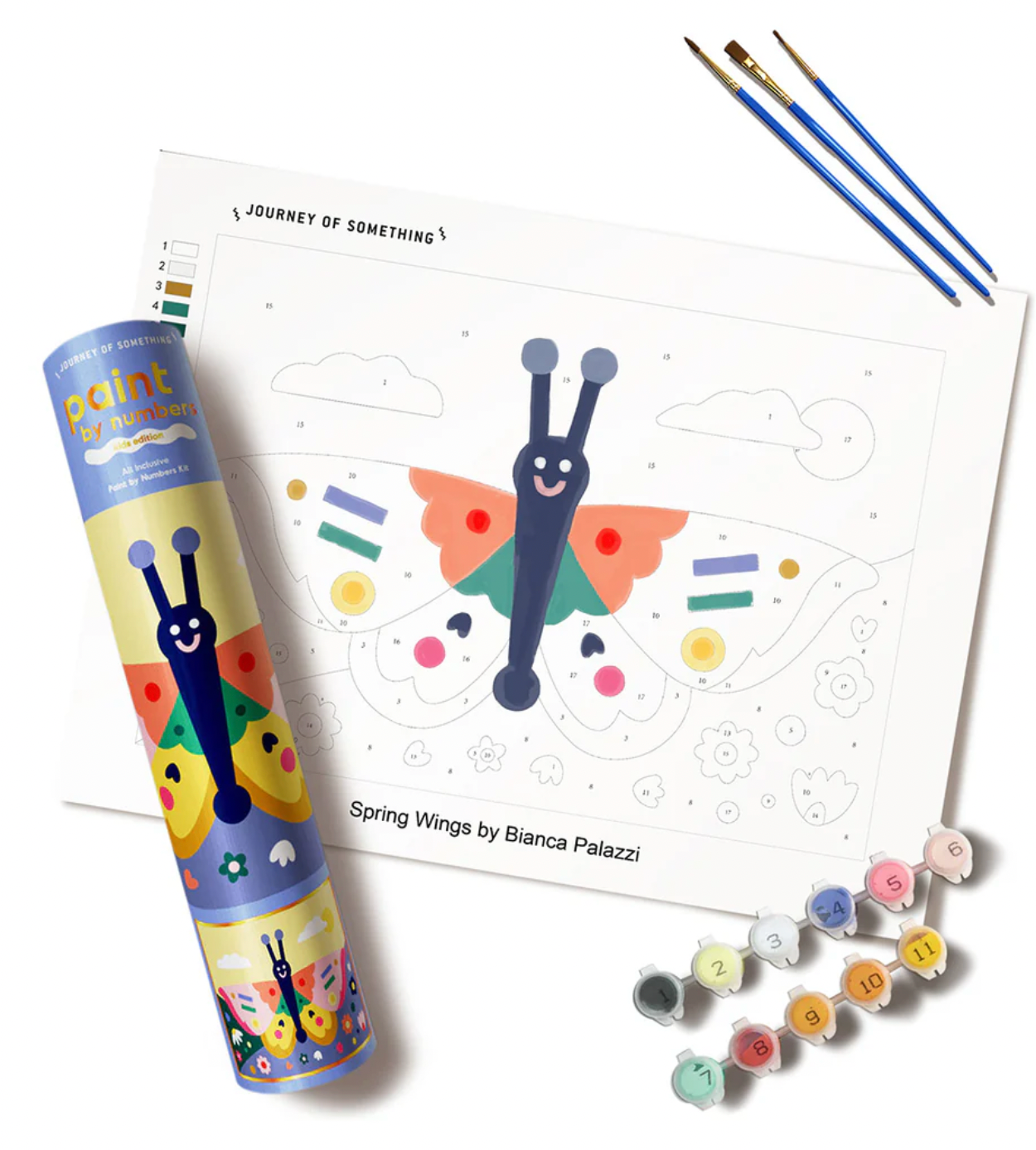 Kids Paint by Numbers - Spring Wings