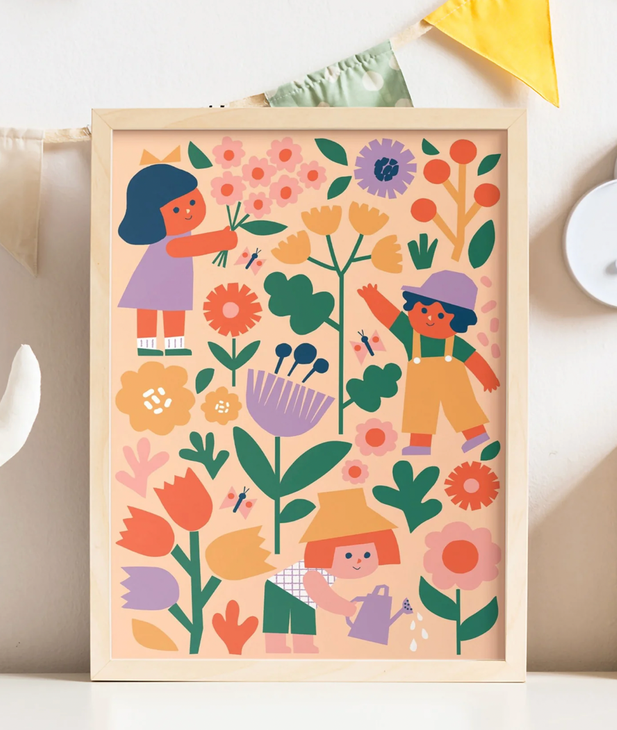 Kids Paint by Numbers - Flower Patch
