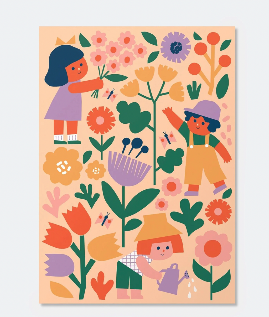 Kids Paint by Numbers - Flower Patch
