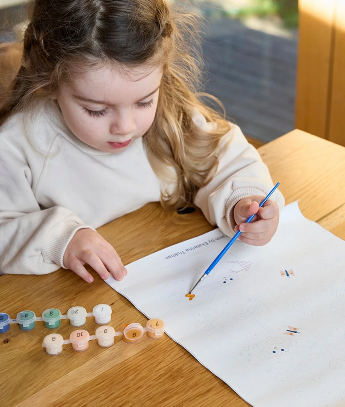 Kids Paint by Numbers - Flower Patch
