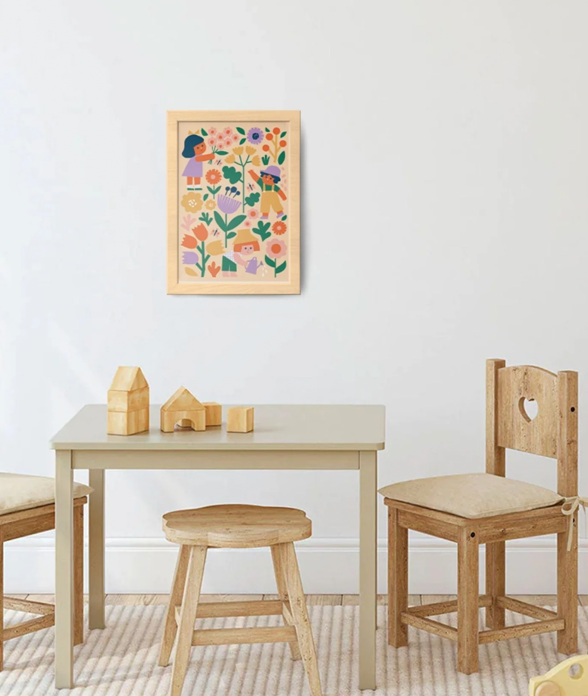 Kids Paint by Numbers - Flower Patch