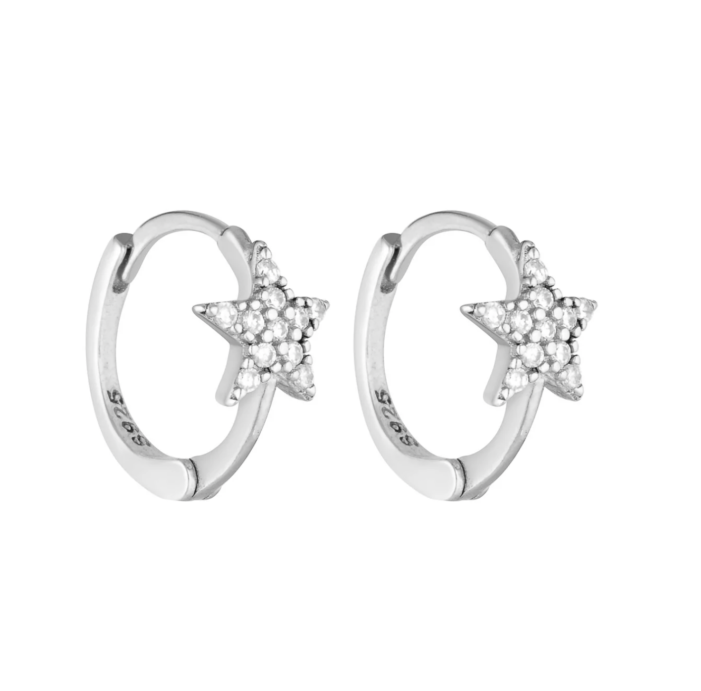 Star Huggies - Silver