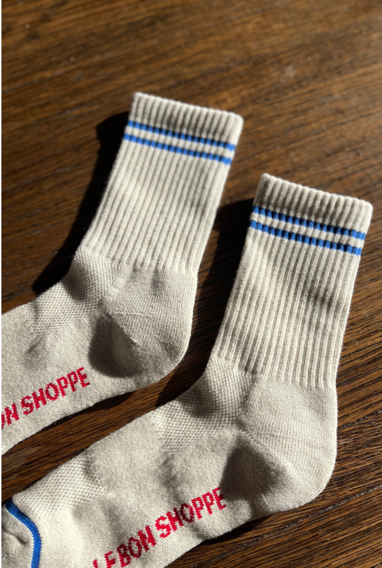 Boyfriend Socks - Ice