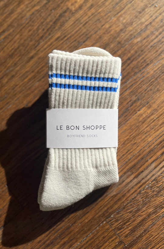 Boyfriend Socks - Ice