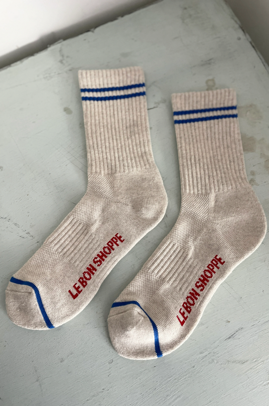 Boyfriend Socks - Ice
