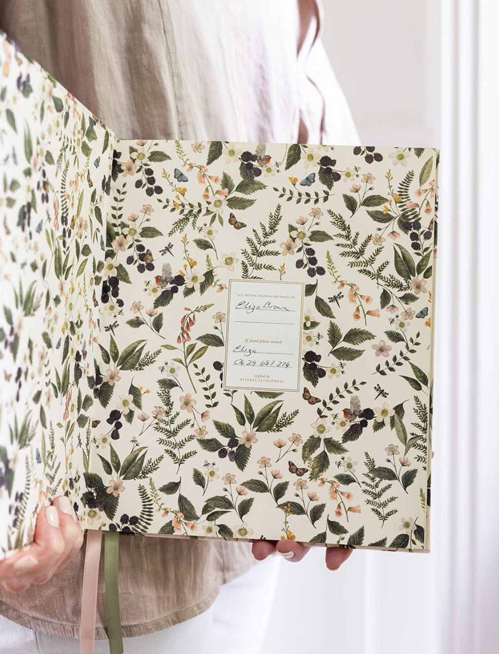 Heirloom Recipe Book Journal - Cockatoo