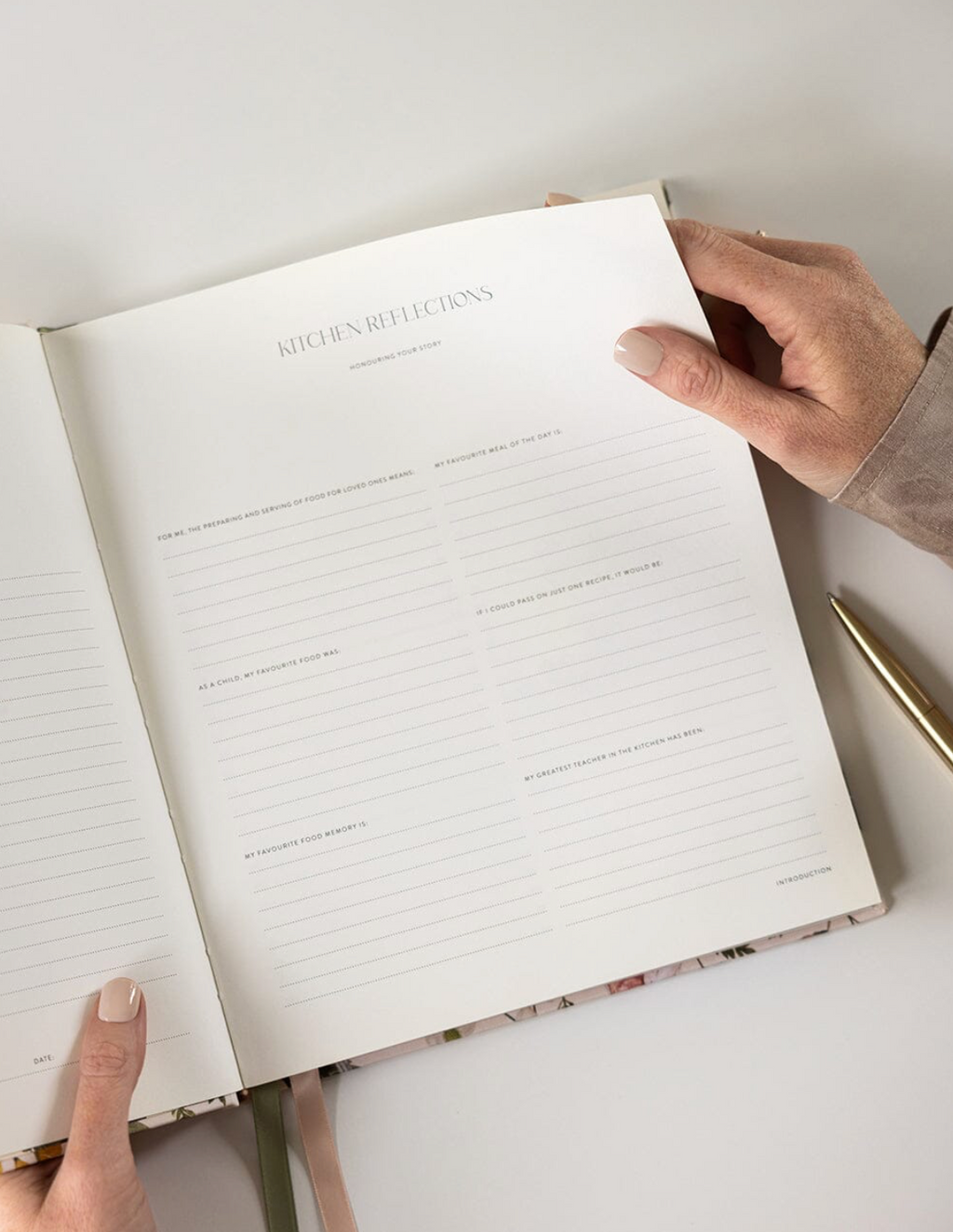 Heirloom Recipe Book Journal - Cockatoo