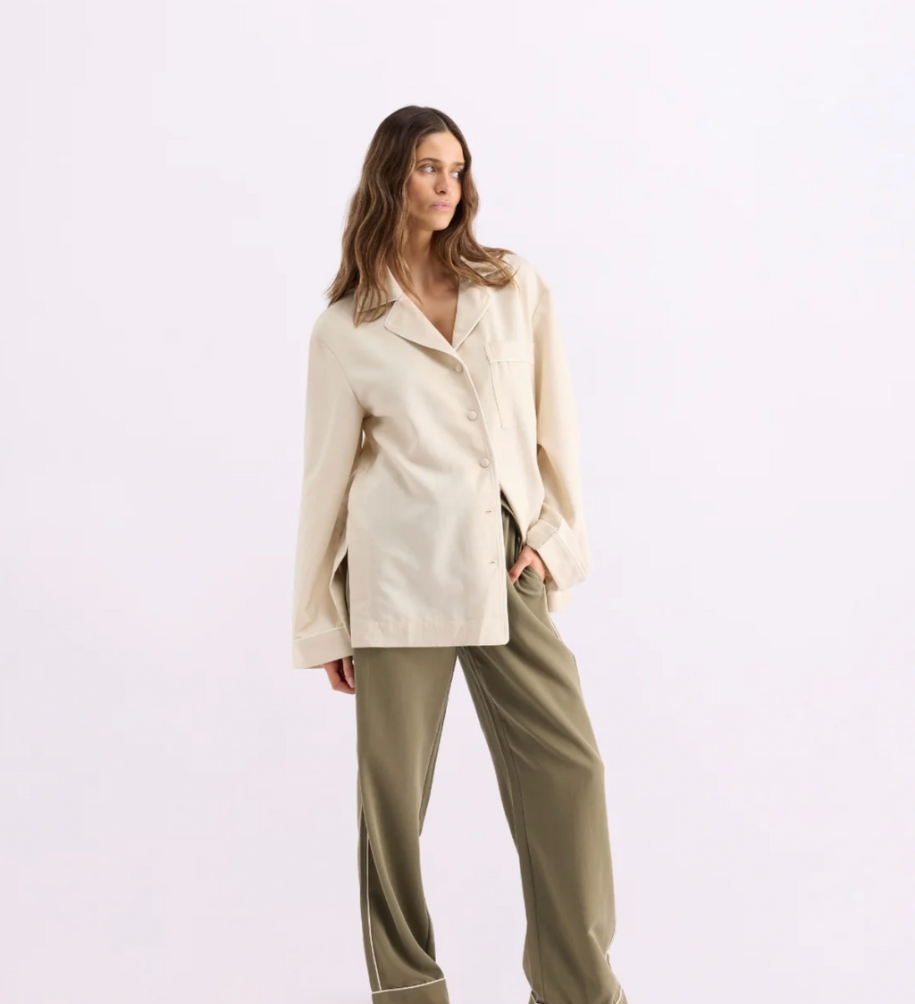 Long Sleeve Shirt - Milkshake