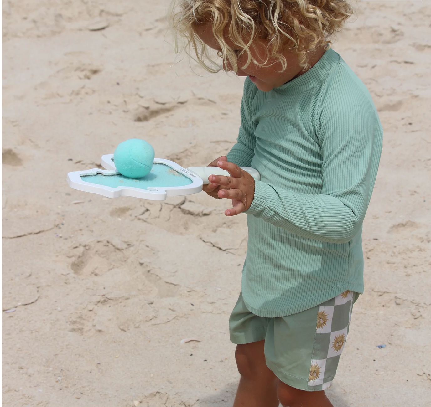 Kids Velcro Beach Bats - Sammy the Seagull