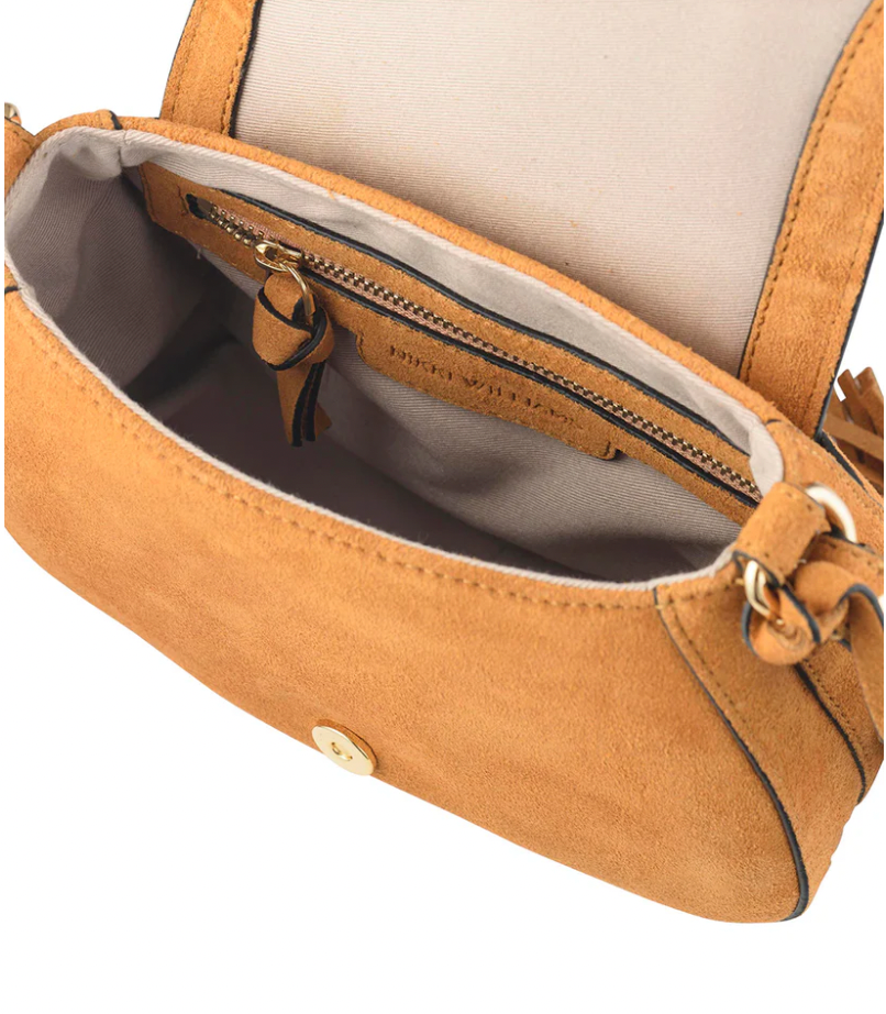 Harriet Saddle Bag - Desert Suede