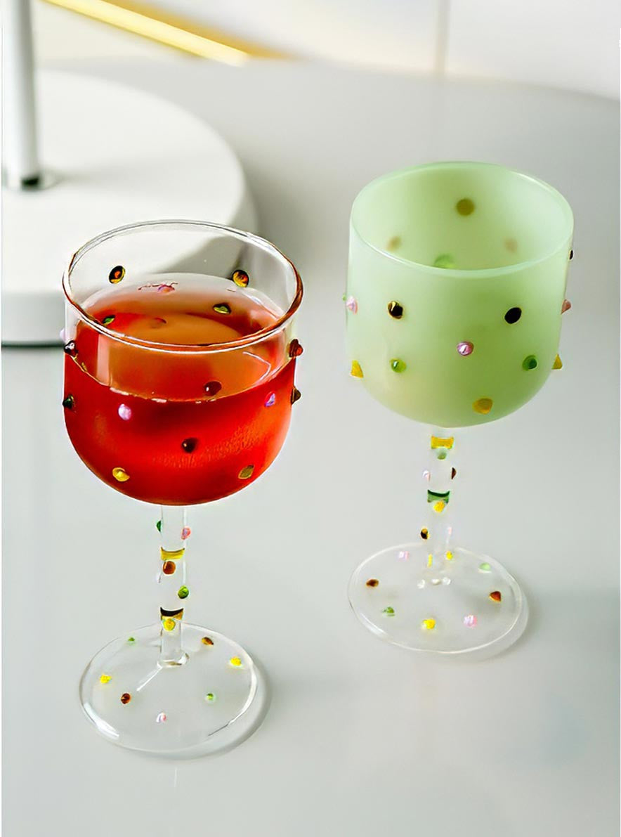 Gemme Sugar Drop Borosilicate Stem Glass