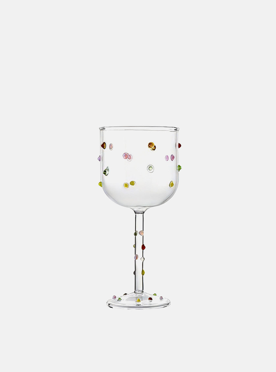 Gemme Sugar Drop Borosilicate Stem Glass